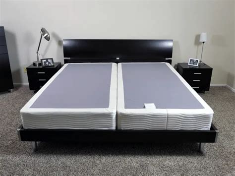 steel bed frame no box spring|mattress box spring alternatives.